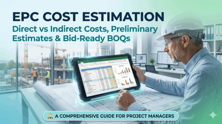 EPC Cost Estimation Direct vs Indirect Costs, Preliminary Estimates & Bid-Ready BOQs